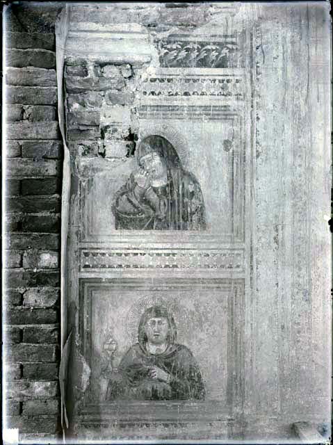 Restauri dei primi anni del '900: messa in luce (negativo) di Gabinetto Fot. Soprintendenza ai Monumenti di Venezia (prima metà XX)