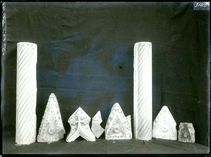 Edifici religiosi: abbazia, Santa Maria in Sylvis; Sesto al Reghena (negativo) di Gabinetto Fot. Soprintendenza ai Monumenti di Venezia (prima metà XX)