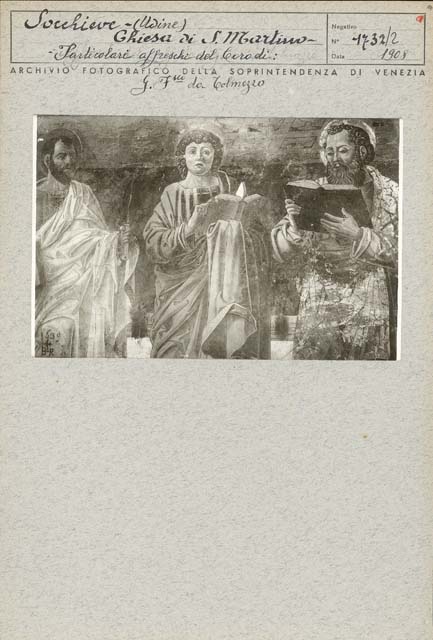 Edifici religiosi: chiesa, San Martino; Socchieve (positivo) di Gianfrancesco del Zoto detto Gianfrancesco da Tolmezzo, Battigelli, Ernesto (inizio XX)