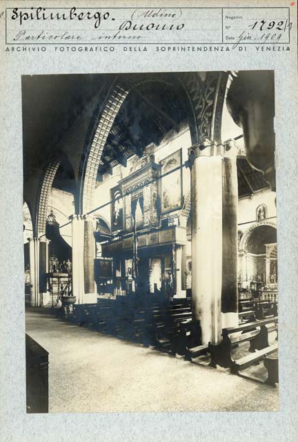 Documetazione storico artistica: sec. XX, restuaro (positivo) di Caprioli, Giovanni (prima metà XX)