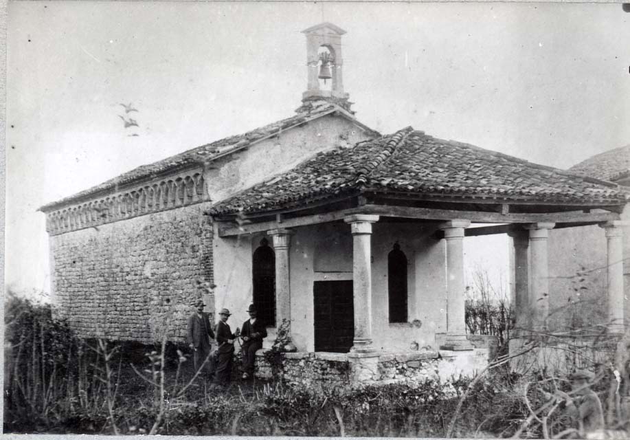 Esterno: lato sinistro (positivo) di Gabinetto Fot. Soprintendenza ai Monumenti di Venezia, Anonimo (prima metà XX)