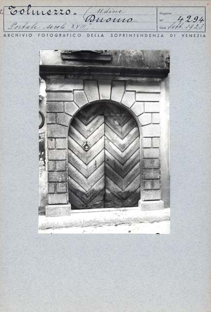 Esterno (positivo) di Caprioli, Giovanni (prima metà XX)