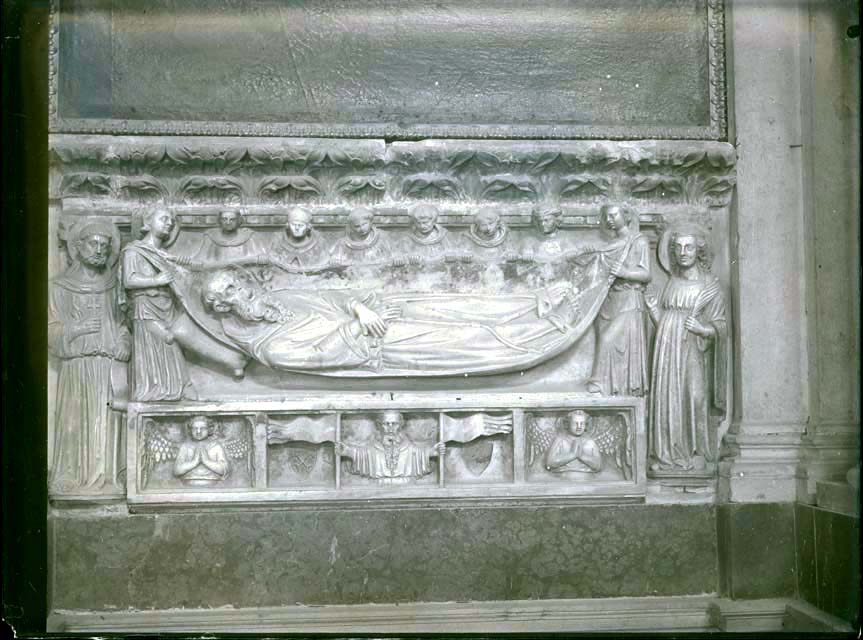 Interno: collocazione originaria (negativo) di De Santi Filippo, Gabinetto Fot. Soprintendenza ai Monumenti di Venezia (prima metà XX)