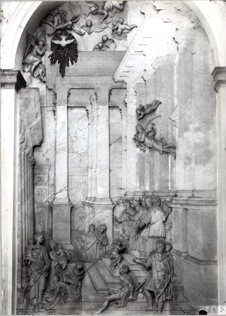 Documentazione storico artistica: sec. XVIII, Presentazione di Maria al tempio; Torretti Giuseppe (positivo) di Torretti Giuseppe, Gabinetto Fot. Soprintendenza ai Monumenti di Venezia (prima metà XX)