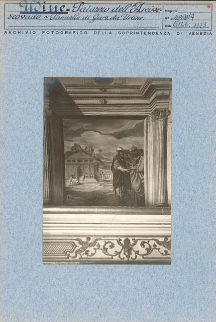 Edifici urabani: palazzo, arcivescovile; Udine (positivo) di Ricamatori Giovanni detto Giovanni da Udine, Gabinetto Fot. Soprintendenza ai Monumenti di Venezia (prima metà XX)