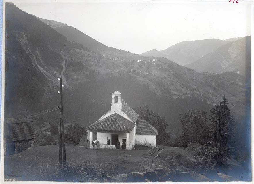 Edifici religiosi: sec. XIV, chiesa, Santa Barbara; Valpiceto (positivo) di Gabinetto Fot. Soprintendenza ai Monumenti di Venezia (prima metà XX)