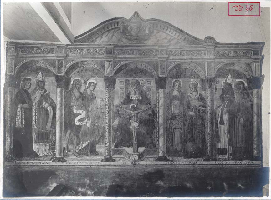 Edifici religiosi: chiesa, Santi Pietro e Paolo; Valvasone (positivo) di Pietro da Vicenza, Pietro da San Vito (Attr), Caprioli, Giovanni (prima metà XX)