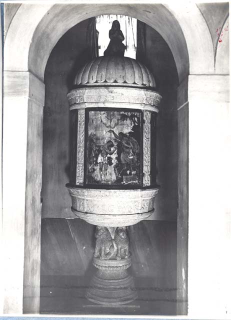 Edifici religiosi: chiesa, Sant'Ulderico; Pordenone, Villanova (positivo) di Pilacorte Giovanni Antonio, Gabinetto Fot. Soprintendenza ai Monumenti di Venezia (prima metà XX)