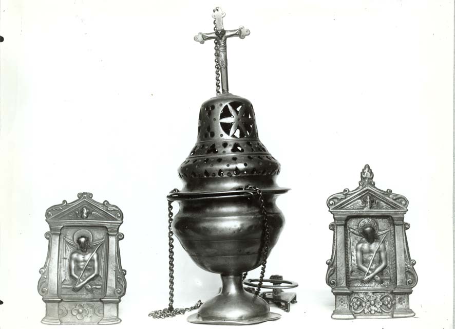 Interno: sagrestia (positivo) di Caprioli, Giovanni - Ambito friulano (prima metà XX)