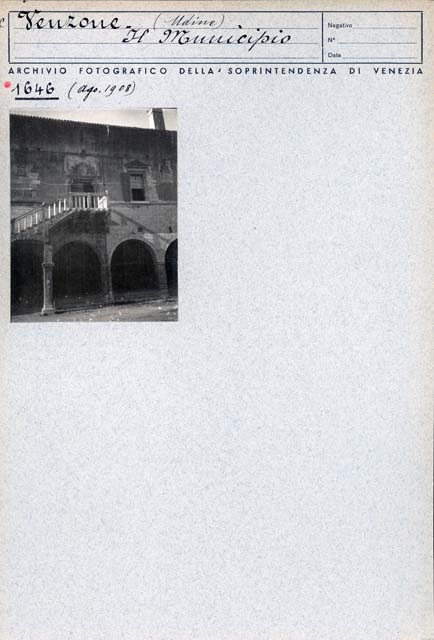 Documentazione storico artistica (positivo) di Ongaro, Massimiliano (prima metà XX)