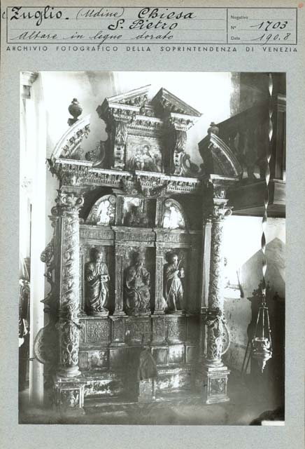 Interno: aula, a sinistra (positivo) di Giandomenico di Vincenzo detto Giandomenico dall'Occhio, Battigelli, Ernesto (prima metà XX)