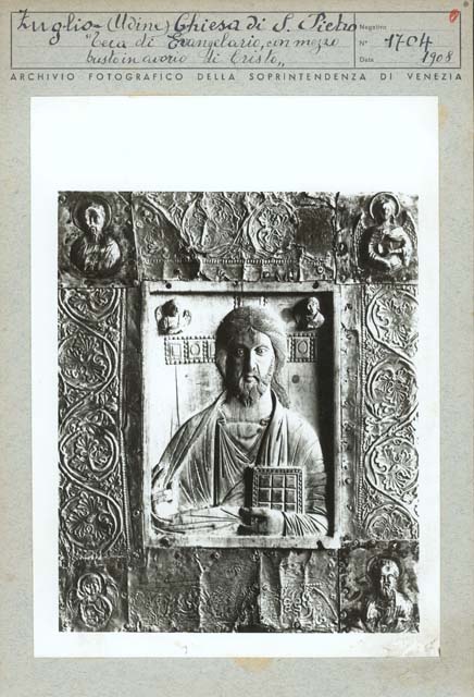 Edifici religiosi: chiesa, San Pietro; Zuglio (positivo) di Battigelli, Ernesto - Ambito bizantino (prima metà XX)