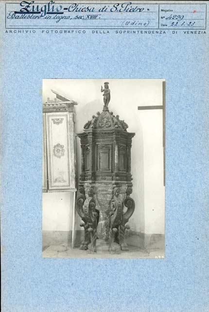 Edifici religiosi: chiesa, San Pietro; Zuglio (positivo) di Comuzzo Giovanni Vincenzo, Caprioli, Giovanni (prima metà XX)