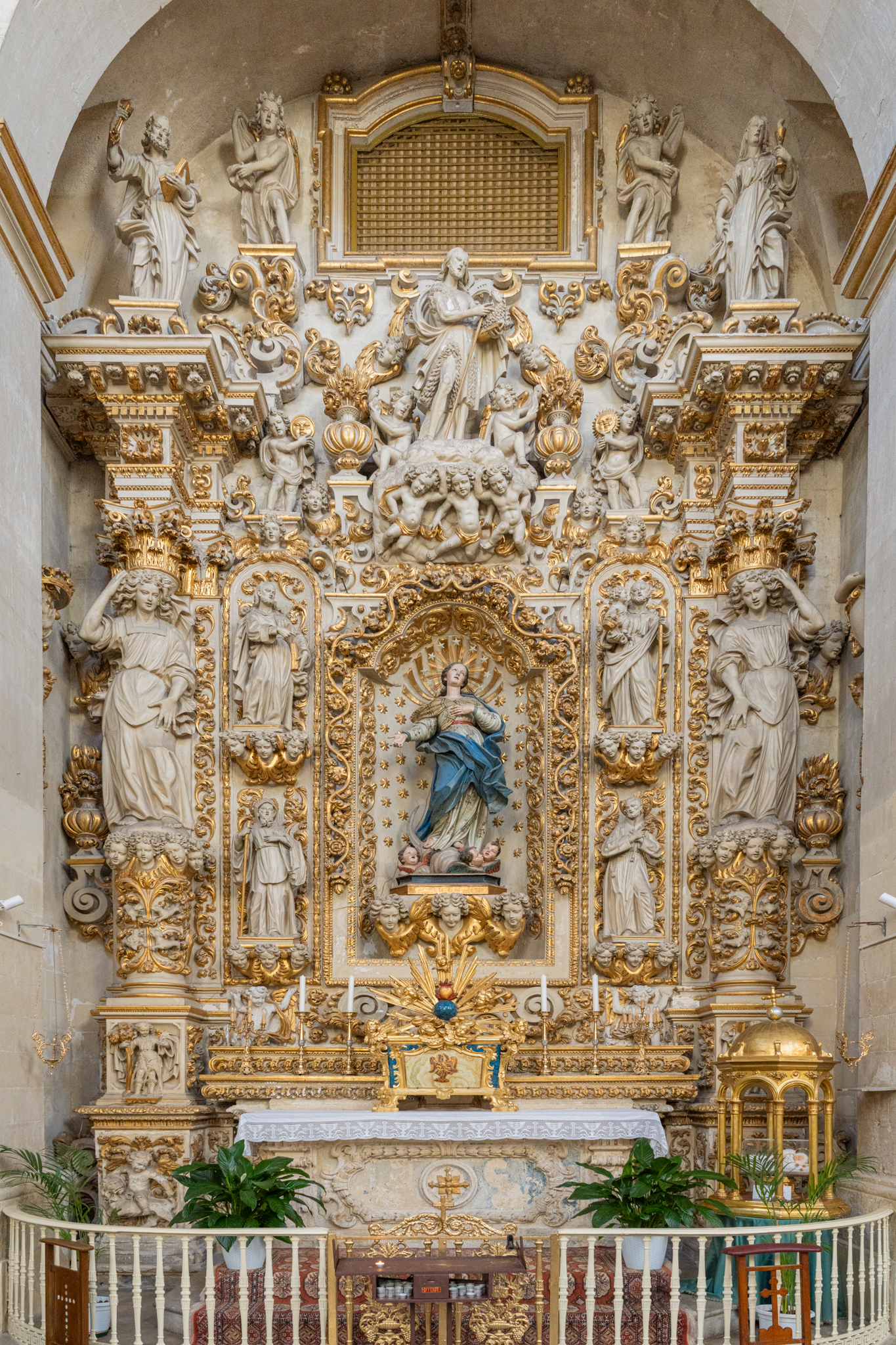 statua, Immacolata (fine SECOLI/ XVII)