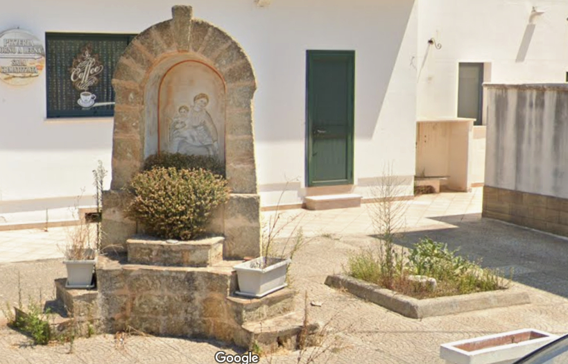 edicola devozionale, Madonna col Bambino (SECOLI/ XIX)