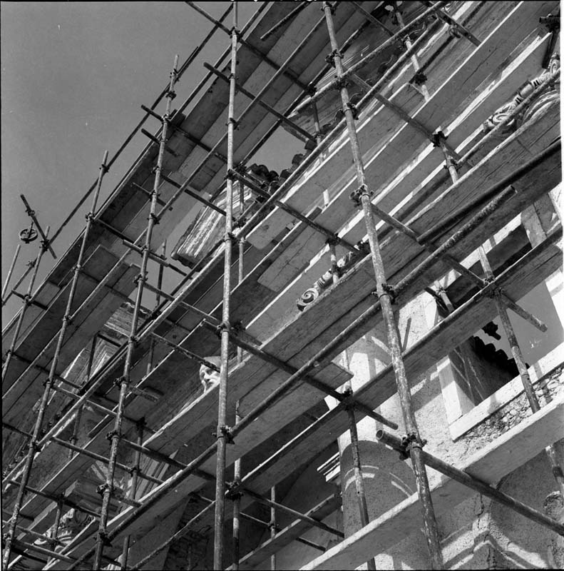 Eventi: durante i lavori di restauro degli anni Sessanta (negativo) di Venuto, Arturo (terzo quarto XXI)