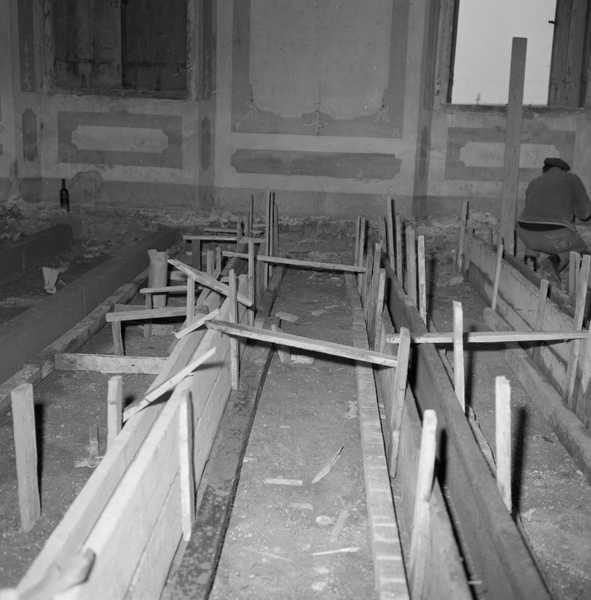 Eventi: durante i lavori di restauro degli anni Sessanta (negativo) di Venuto, Arturo (terzo quarto XXI)