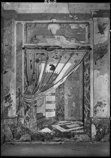 Interno: corpo principale, stanza, sala del Doge, piano terra (negativo) di Brisighelli, Studio (terzo quarto XXI)