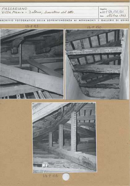 Edifici civili: Ville, Villa Manin (positivo) di Brisighelli, Studio (prima metà XXI)