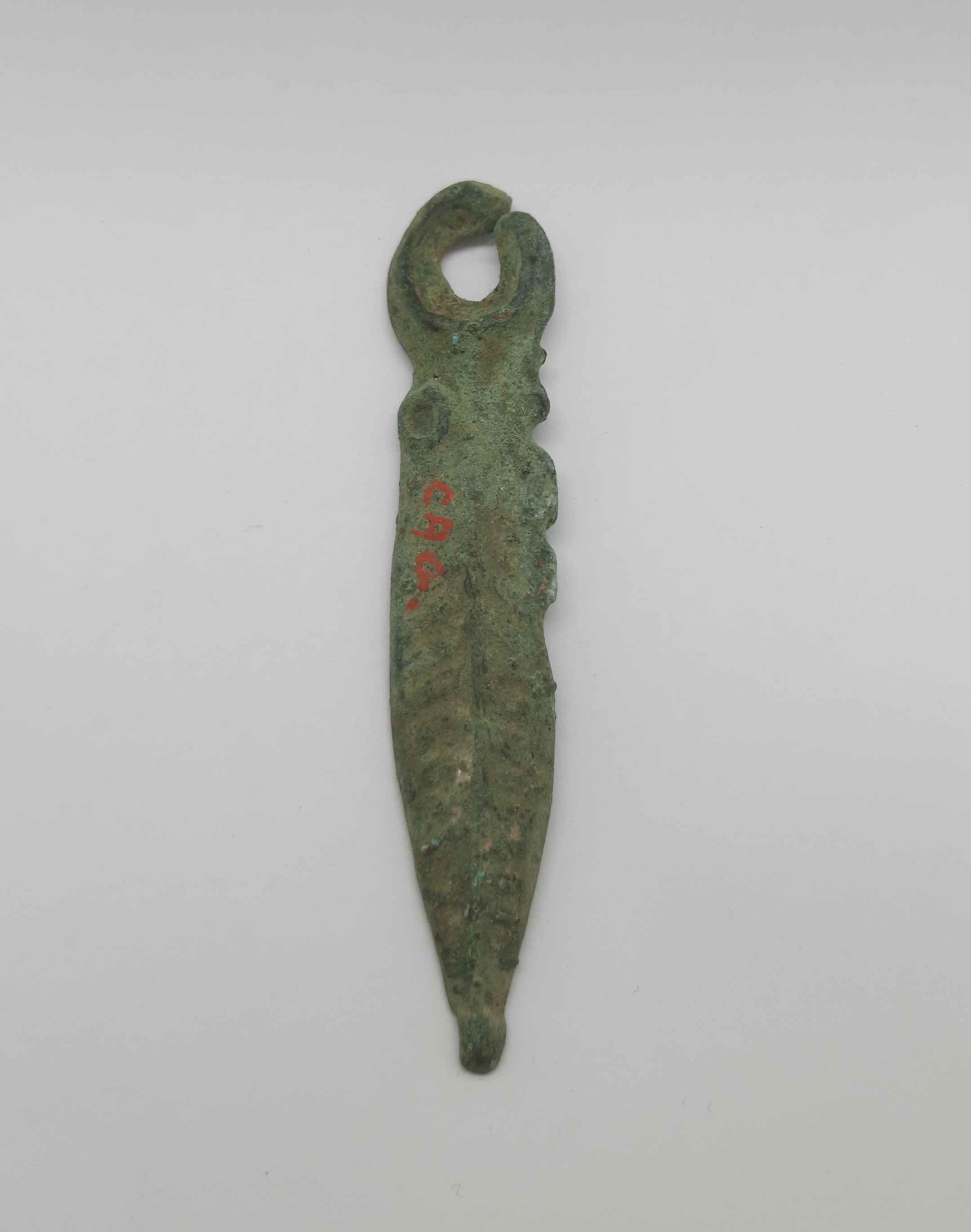 SINGOLO OGGETTO/ pendente, SECOLI/ ARCHI DI SECOLI/ VII-VI a.C