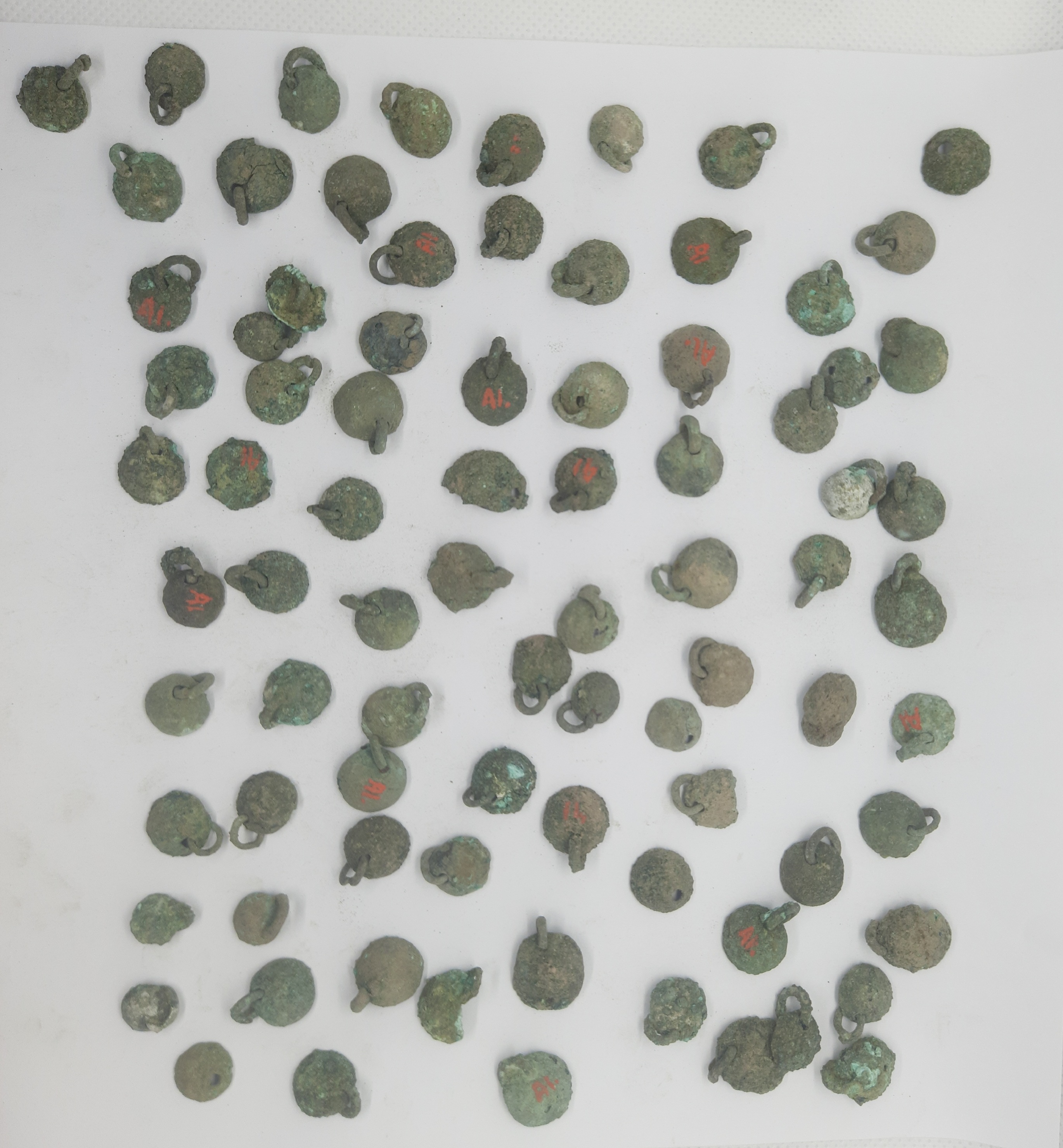 SINGOLO OGGETTO/ borchia, PERIODIZZAZIONI/ PROTOSTORIA/ Età del Ferro/ Media età del Ferro