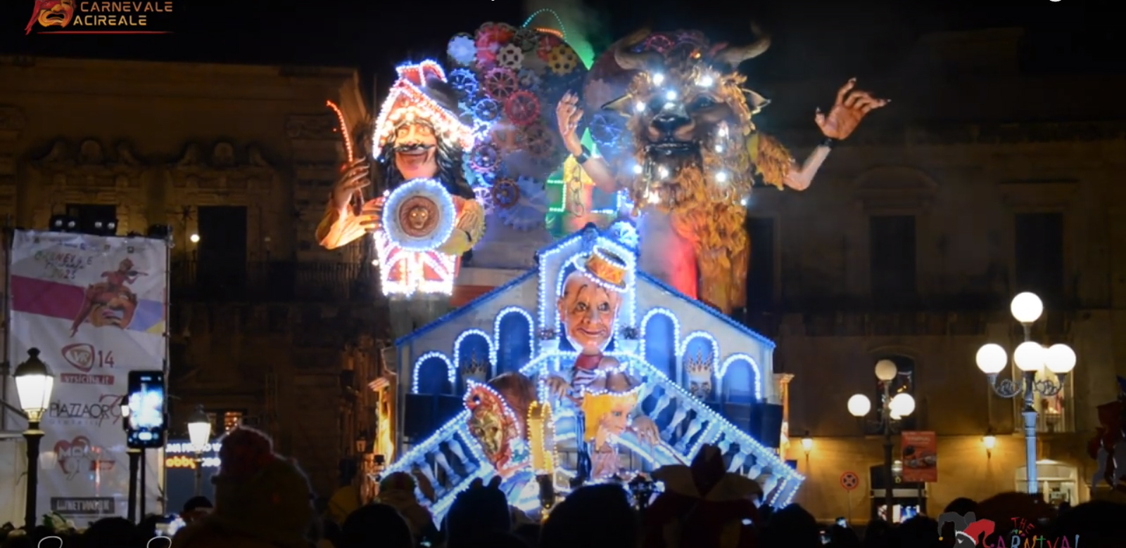 Carnevale di Acireale: Rito dell'esibizione del carro (XXI)