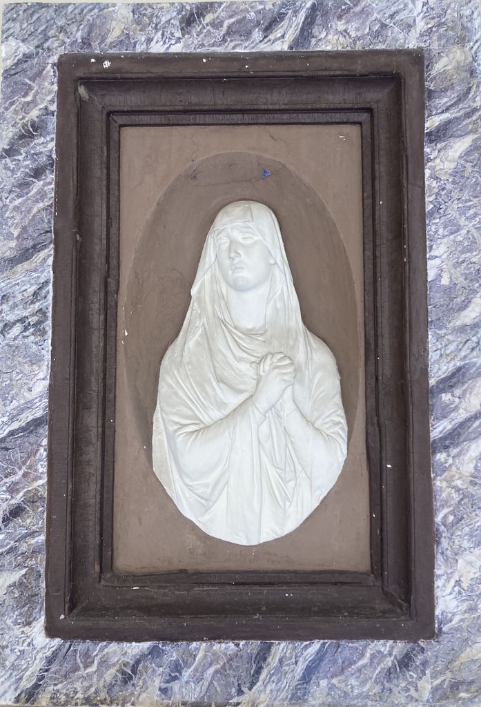 Madonna in preghiera (rilievo) - ambito romano (primo quarto sec. XX)