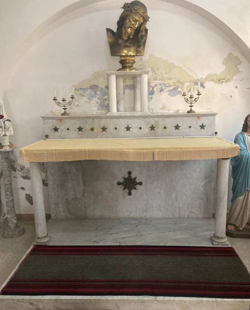 altare - a mensa - ambito laziale (seconda metà sec. XVIII)