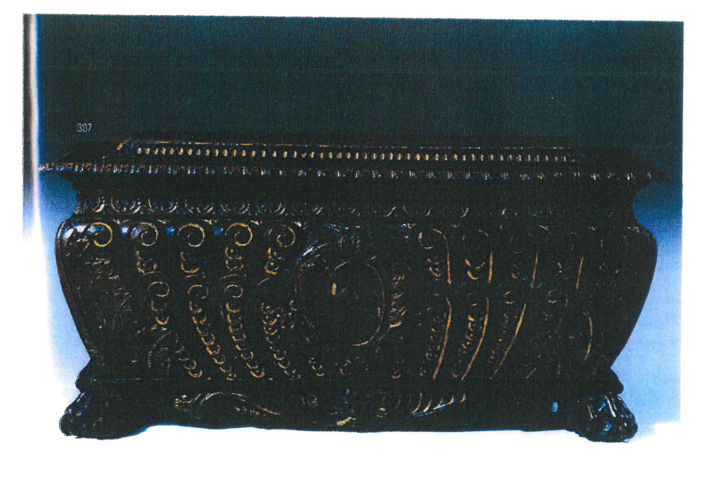 cassa, opera isolata - ambito toscano (fine XVI)