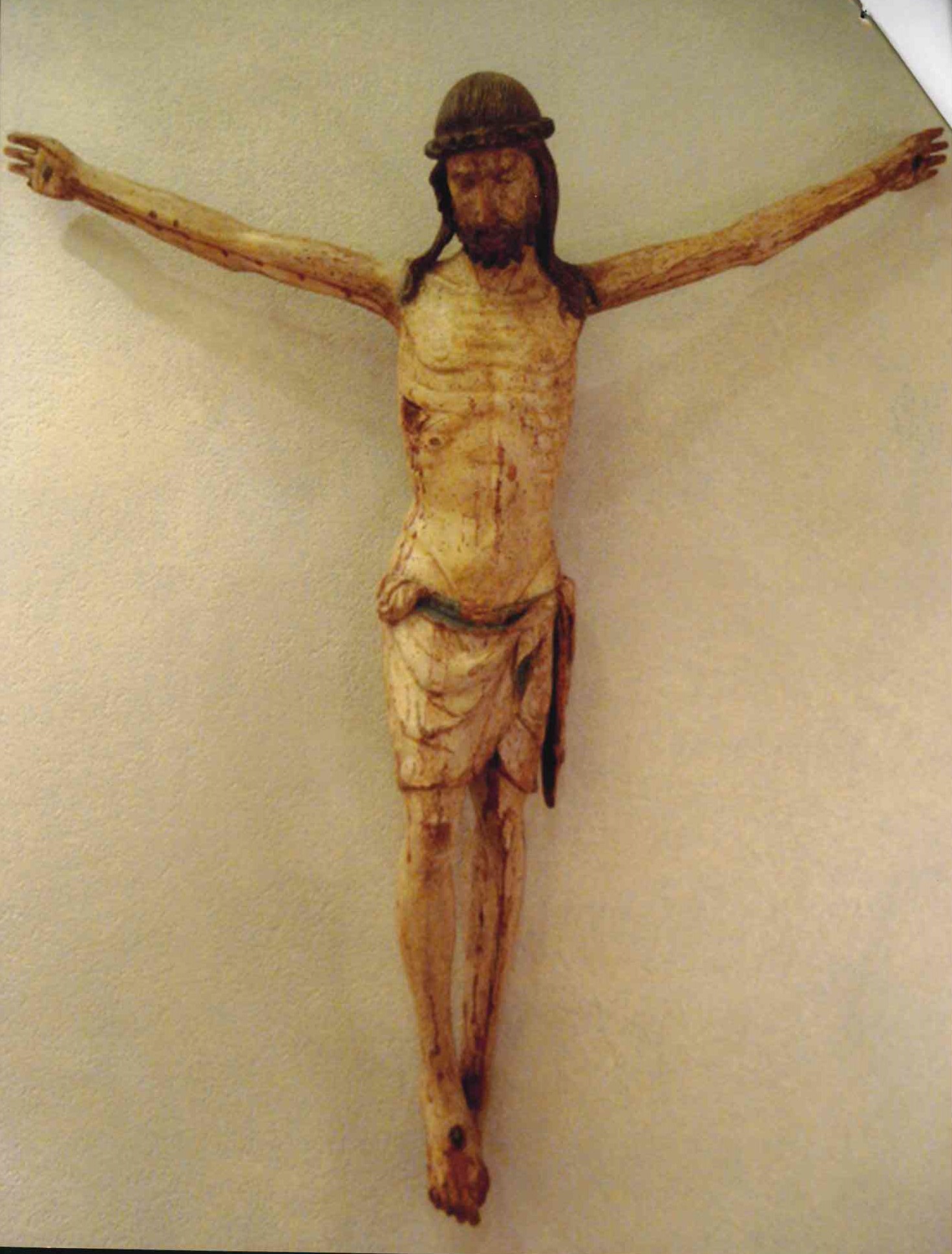 Cristo Crocifisso (scultura, opera isolata) - ambito Italia nord-occidentale (seconda metà XV)