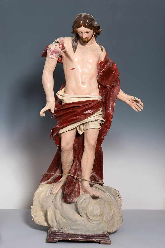 Cristo Risorto (statua, opera isolata) - ambito Italia meridionale (XIX)