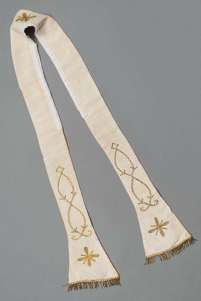 Croce (stola, elemento d'insieme) - produzione italiana (prima metà XX)