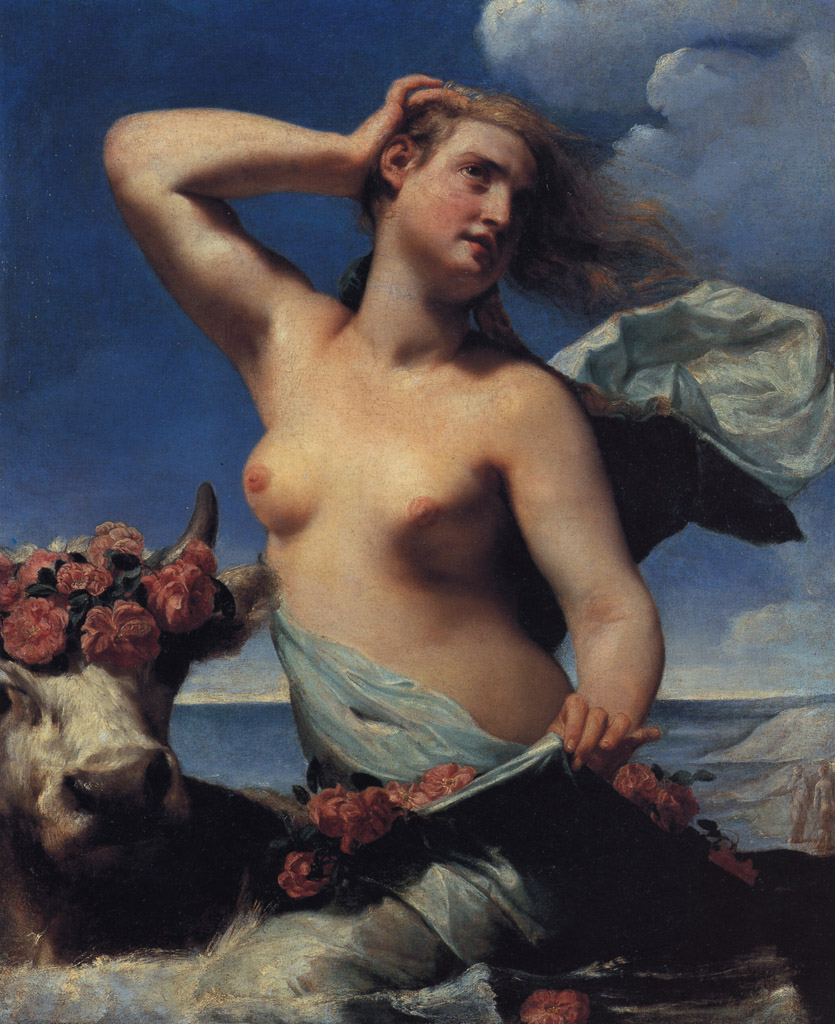 Ratto di Europa (dipinto) di Cagnacci Guido (sec. XVII)