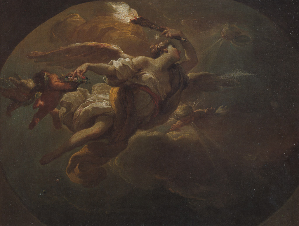 L'Aurora (dipinto) di Gandolfi Ubaldo (sec. XVIII)