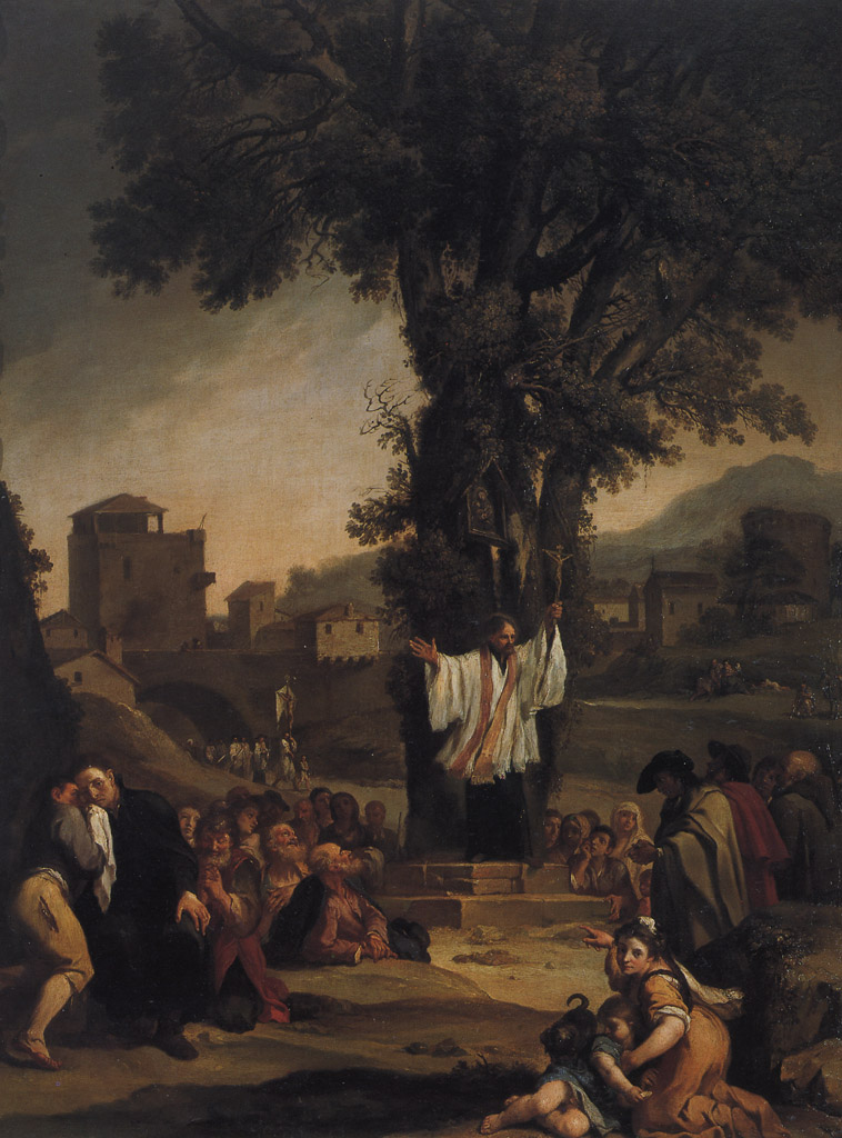 La missione (dipinto) di Milani Aureliano (sec. XVIII)