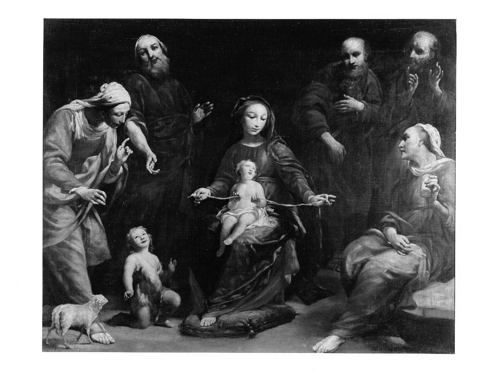 Sacra Famiglia (dipinto) di Crespi Giuseppe Maria detto Spagnolo (sec. XVIII)