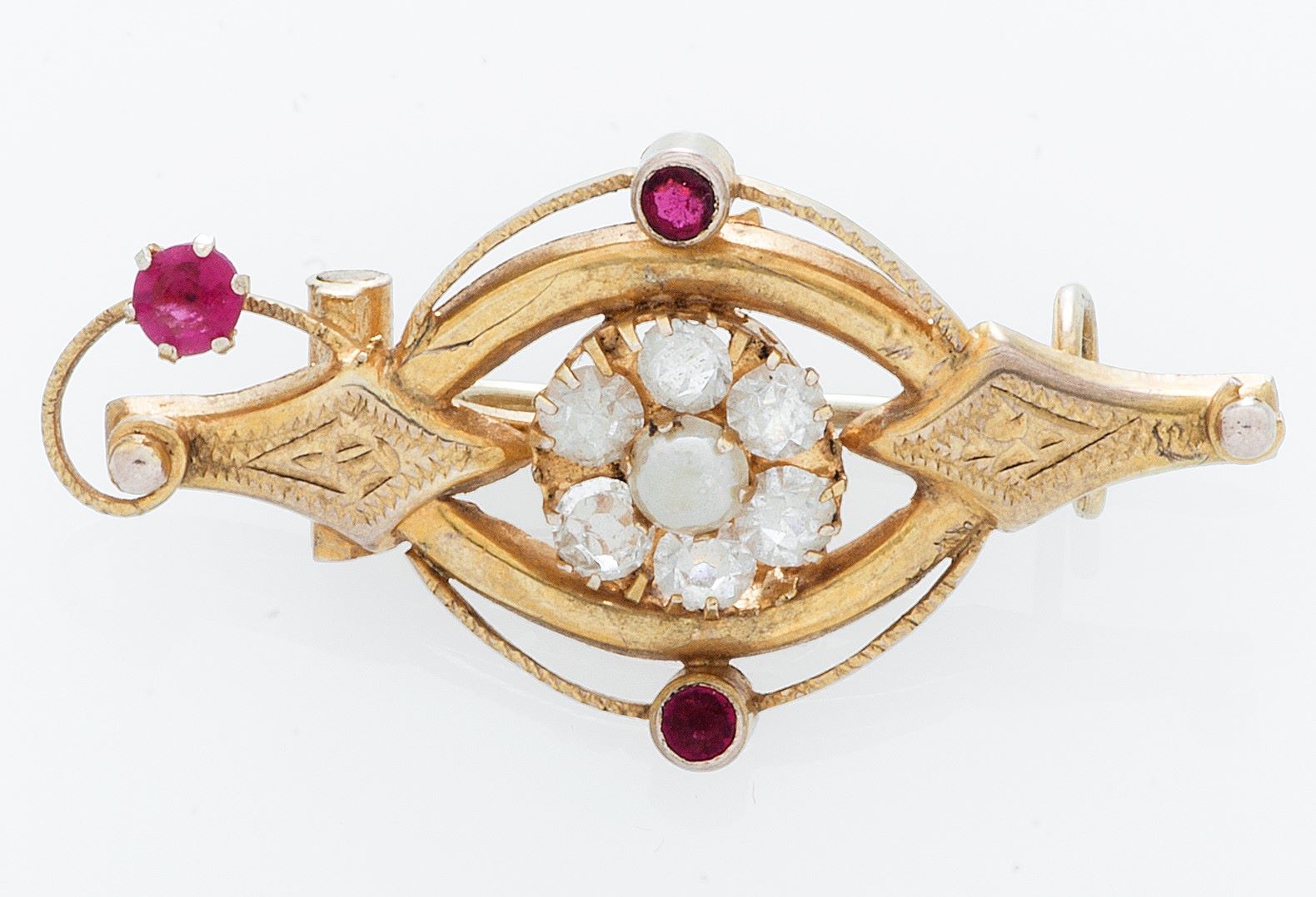 spilla, opera isolata - bottega Italia meridionale (inizio sec. XX)