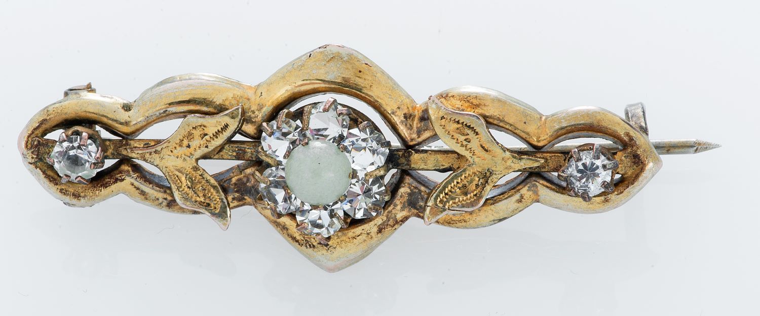 spilla, opera isolata - bottega italiana (inizio sec. XX)