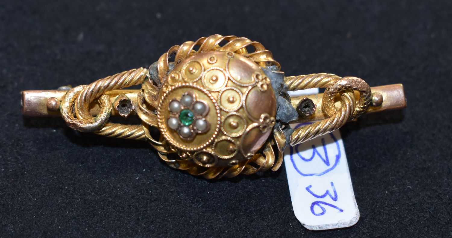 spilla, opera isolata - bottega Italia meridionale (prima metà sec. XX)