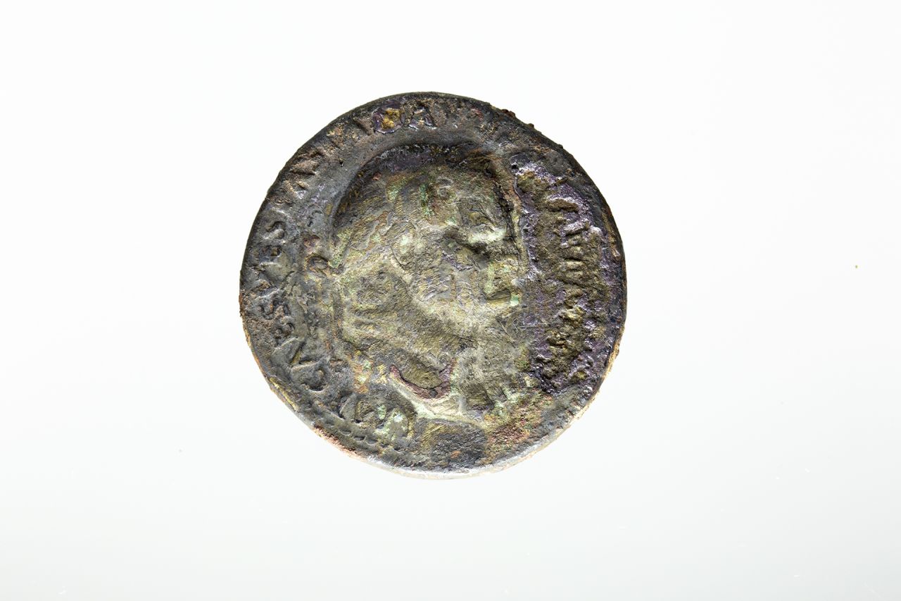 moneta - sesterzio (ultimo quarto sec. I d.C)