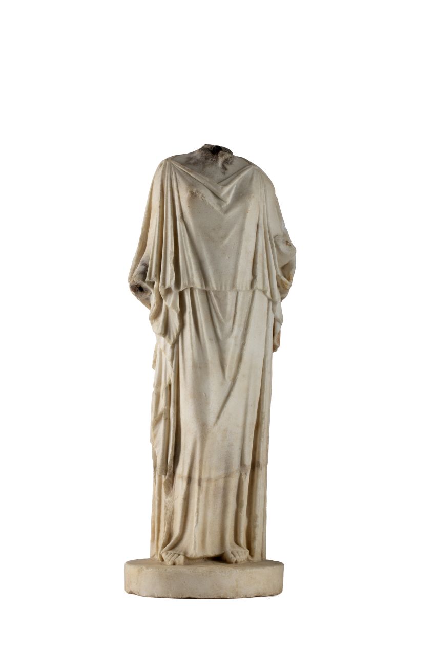 Peplophoros (statuetta femminile, Peplophoros) (metà/ metà secc. I a.C./ I d.C)