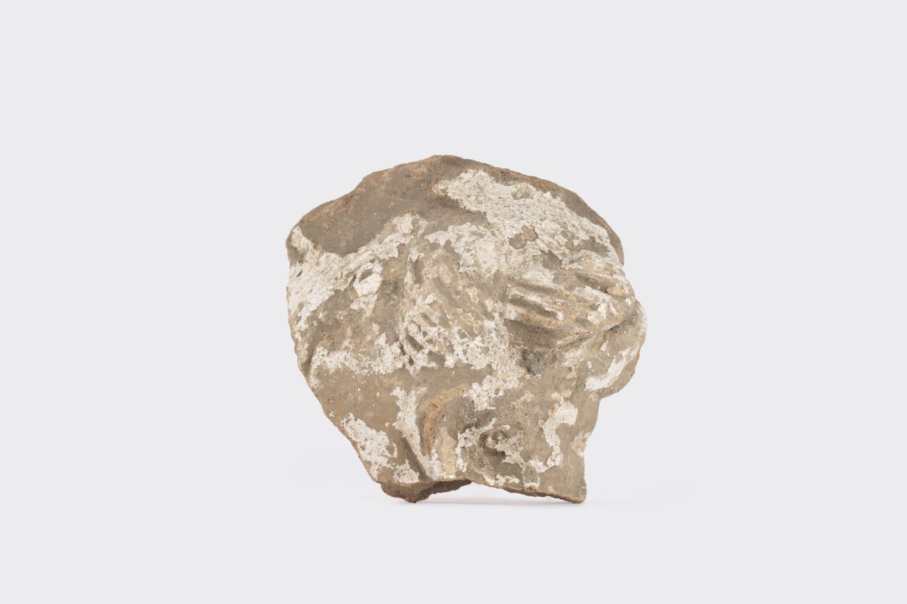 protome leonina (grondaia/ frammento) (79 d.C)