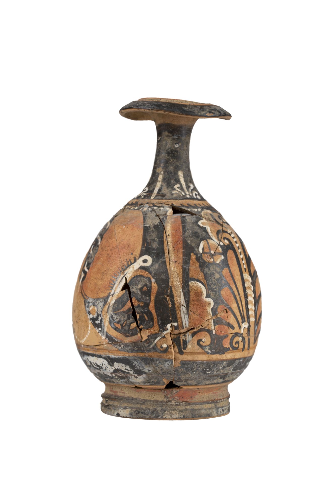 squat lekythos (sec. IV a.C)