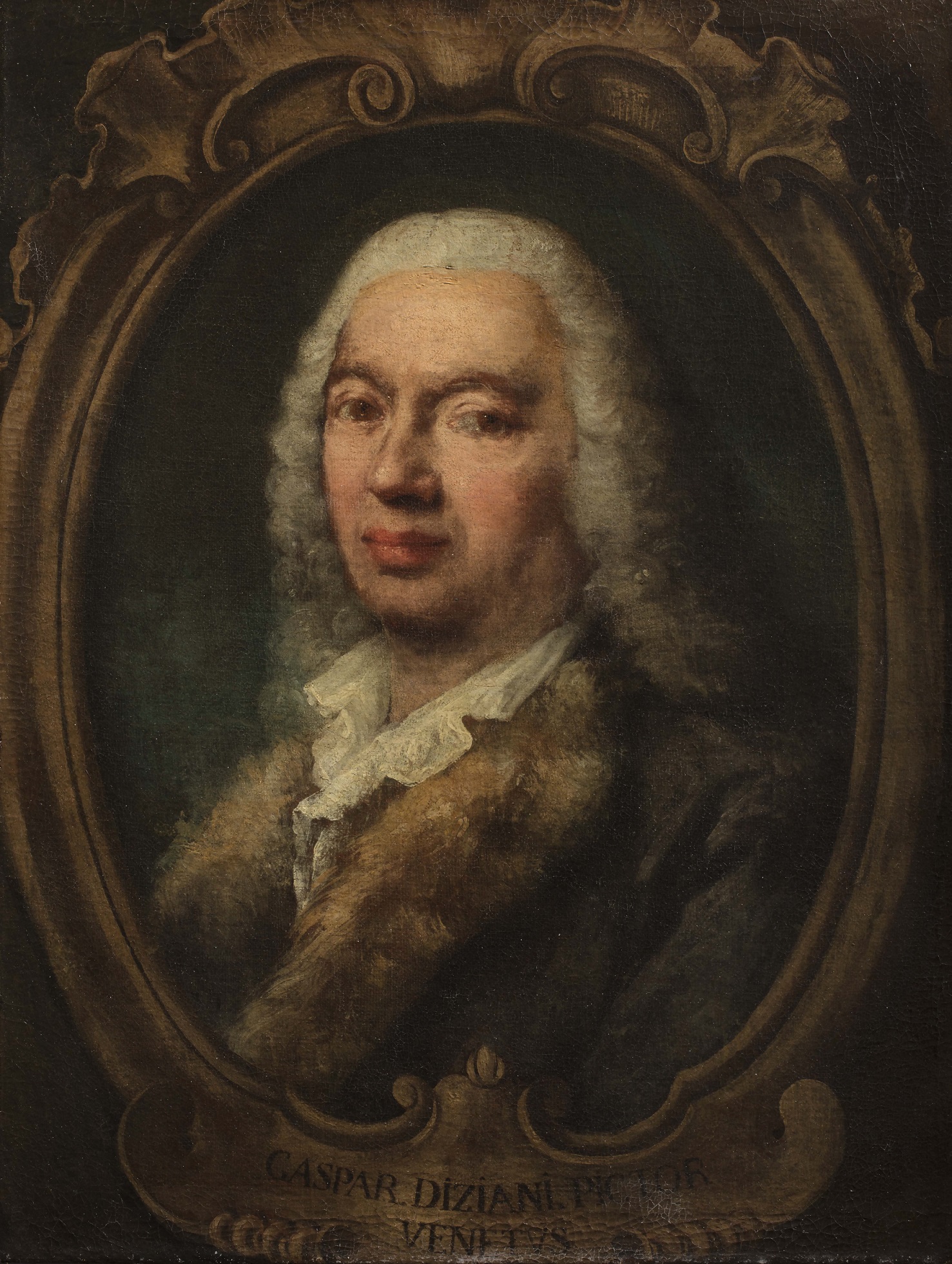 Ritratto di Gaspare Diziani, Ritratto di Gaspare Diziani (dipinto, opera isolata) di Longhi Alessandro (metà SECOLI/ XVIII)