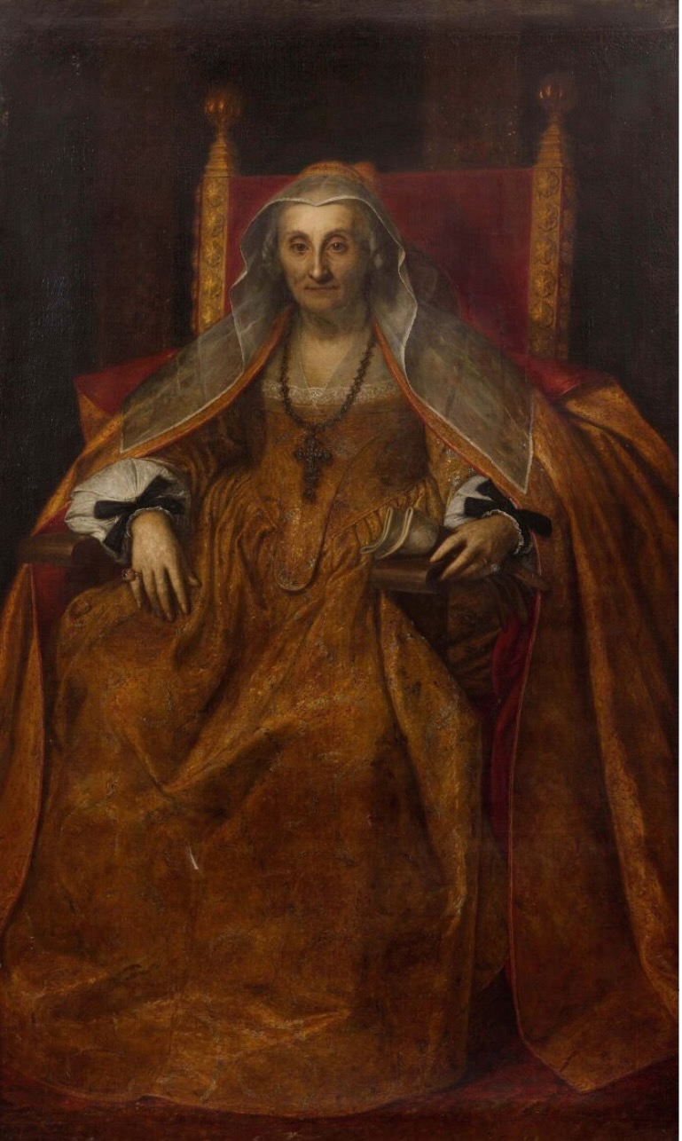 Ritratto della dogaressa Paolina Loredan Contarini, Ritratto della dogaressa Paolina Loredan Contarini (dipinto, pendant) di Forabosco Girolamo (metà XVII)