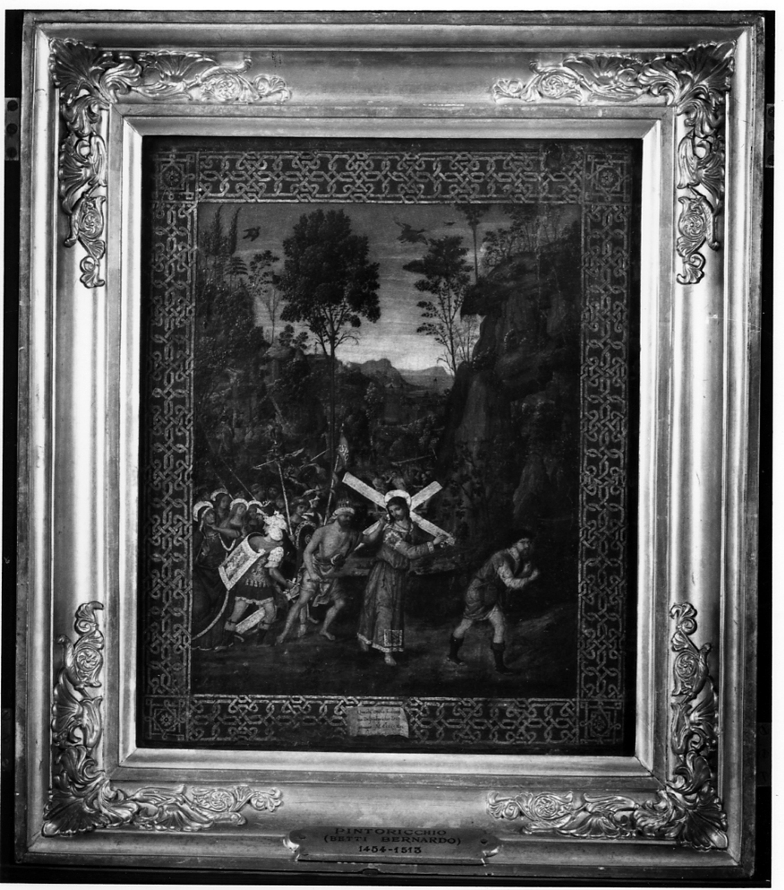 Andata al Calvario, Salita di Cristo al Monte Calvario (dipinto, opera isolata) di Di Betto Bernardino detto Pinturicchio (attribuito) (inizio sec. XVI)