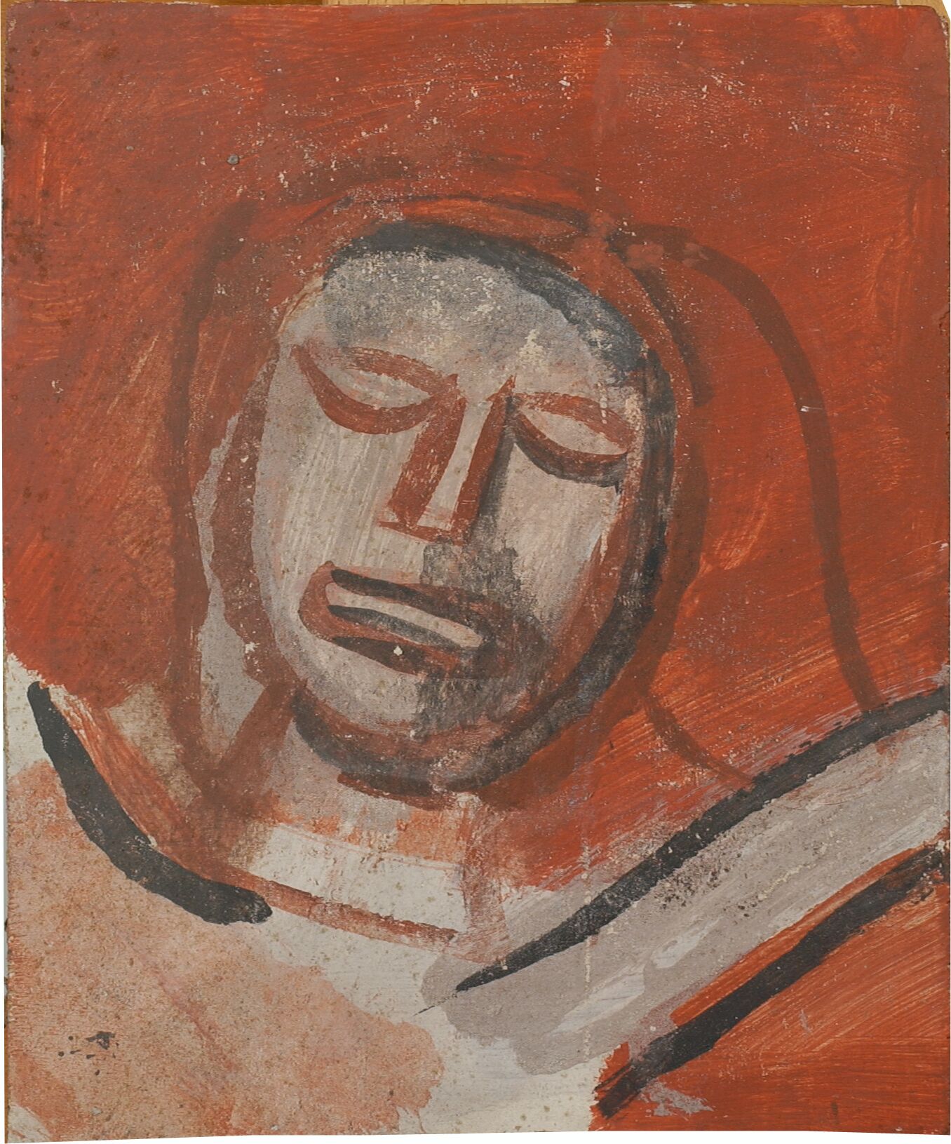 morte, della malattia e della guerra (disegno artistico, elemento di serie) di motto Aut Aut (anni sessanta XX)