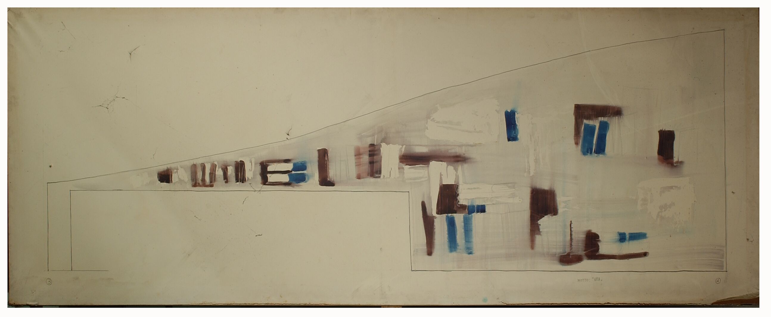 volumi di medicina (disegno artistico, elemento di serie) di motto Vita (anni sessanta XX)