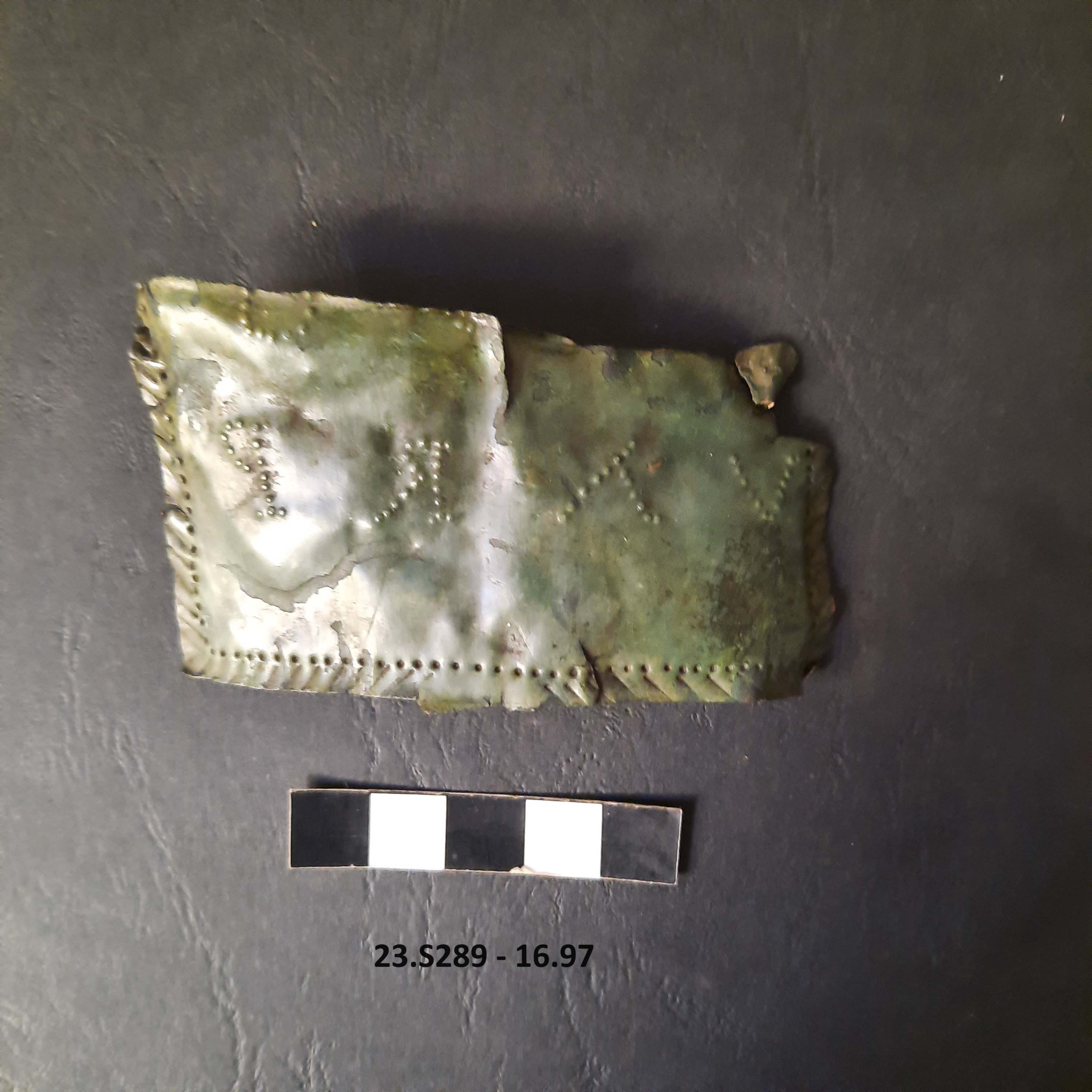 SINGOLO OGGETTO/ lamina, PERIODIZZAZIONI/ STORIA/ Età antica/ Età romana