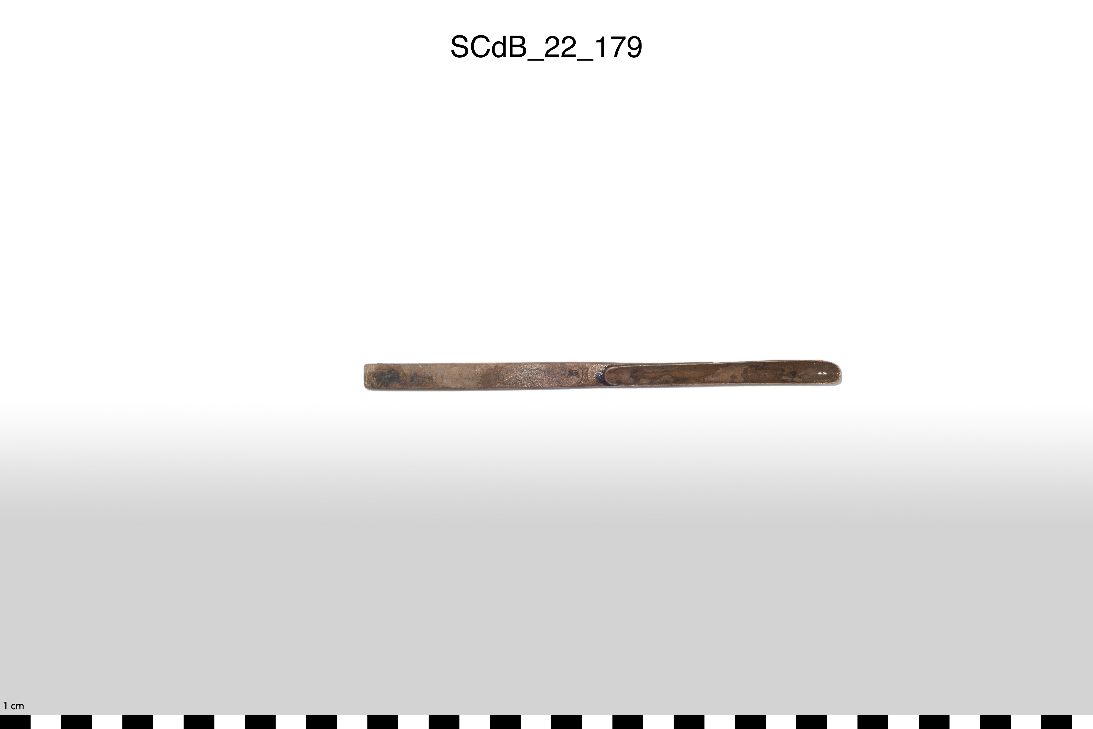 SINGOLO OGGETTO/ sgorbia, SECOLI/ I a.C